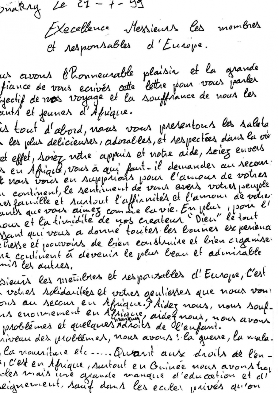 20 ans après, le message de Yaguine et Fodé est toujours vivant ...