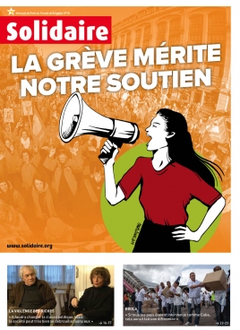 Mensuel du Parti de Travail de Belgique | bd M. Lemonnier 171, 1000 Bruxelles | 44iéme année n° 16 (1962) du 4 décembre 2014