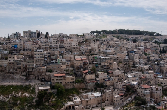 Le quartier de Silwan, à Jérusalem-Est. (Photo Andrea Moroni, Flickr)