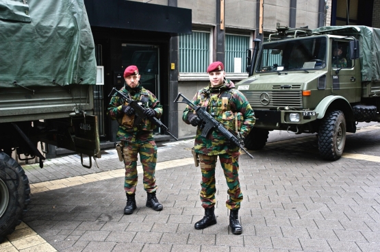 Anvers, 18 janvier 2015. (Photo Solidaire, Dirk Holvoet)