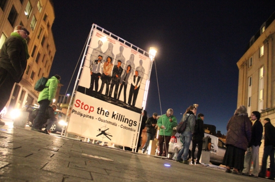 Cette année, la plateforme Stop the Killings entend bien apporter son soutien aux militants environnementaux du Sud. (Photo Solidaire, Martine Raeymaekers)