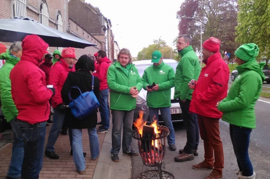 Prison de Gand • Les fonctionnaires fédéraux sont en grève ce mercredi 27 avril. Et des piquets en front commun syndical ont également lieu dans les prisons. 