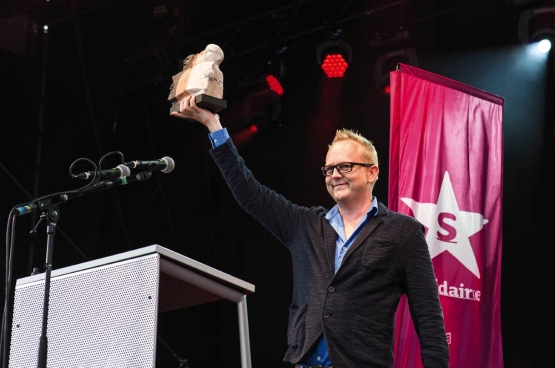 « Nous espérons vraiment que notre travail de recherche n’aura pas été vain et qu’il y aura des conséquences », a déclaré  Kristof Clerix à ManiFiesta. (Photo Solidaire, Dieter Boone)