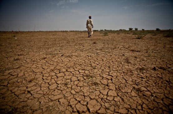 La désertification frappe durement. Et lorsqu'il pleut, les quantités d’eau sont tellement importantes que les semences et les terres agricoles sont emportées par les eaux. (Photo Oxfam International)