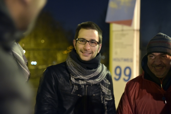 Michaël Verbauwhede. (Photo Solidaire, Antonio Gomez Garcia)