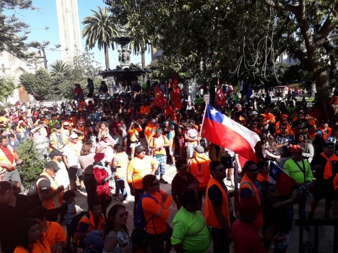 La solidarité avec les travailleurs du port est très grande.