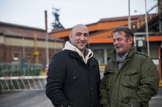 Gaby Colebunders et Frédéric Gillot. (Photo Solidaire, Antonio Gomez Garcia)