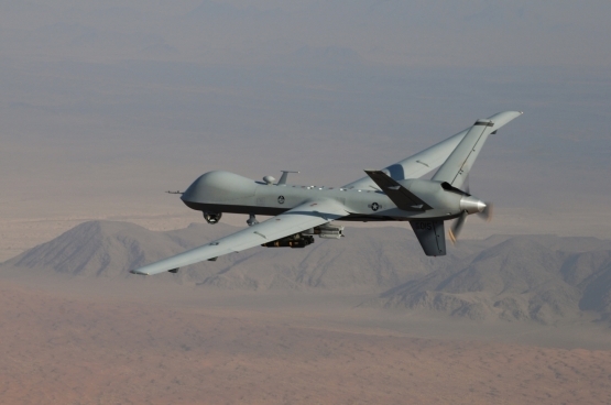 Des drones autonomes choisisent eux- mêmes qui ils vont mortellement frapper. (Photo U.S. Air Force Photo)