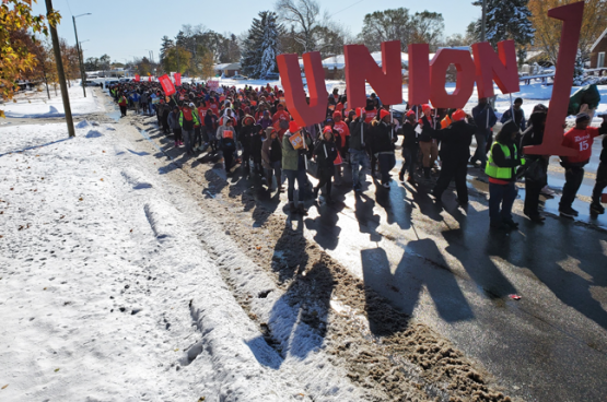 Les États-Unis connaissent un regain d’activisme syndical. Et trois quarts des nouveaux adhérents dans les syndicats aux USA ont moins de 35 ans (Photo FF15).