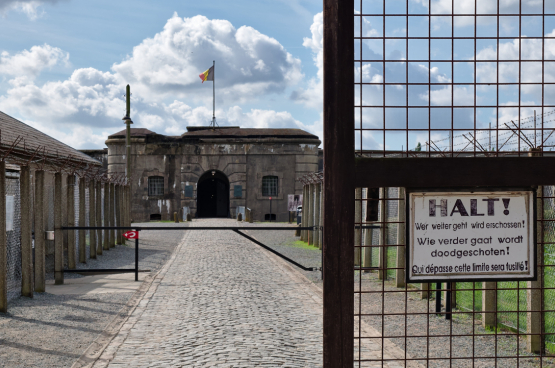 L'entrée du Fort de Breendonck (Photo Benoit Brummer)