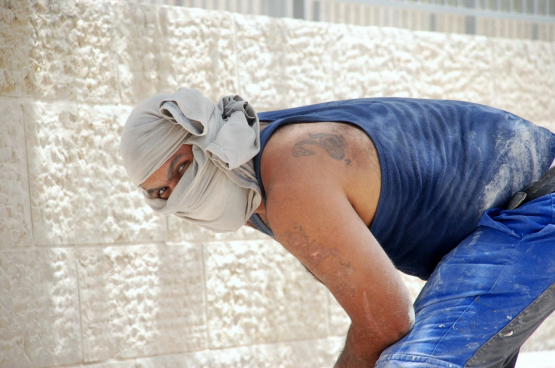 Les travailleurs palestiniens sont principalement employés dans l'agriculture, l'industrie ou la construction (photo Shlomit Or, Flickr).