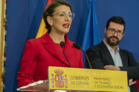 Yolanda Diaz, Ministre du Travail et de l’économie sociale (Photo Ministère du Travail, Espagne)