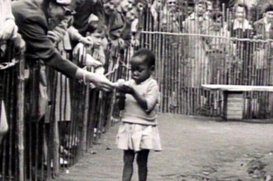 Pavillon du Congo à l'exposition universelle de 1958 à Bruxelles.