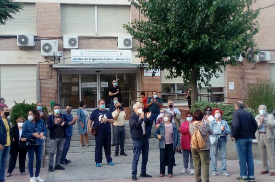 Alors que les habitants de quartiers pauvres de Madrid sont reconfinés, la Fédération des associations de quartiers de Madrid appelle à la mobilisation. (Photo Quique Villalobos)