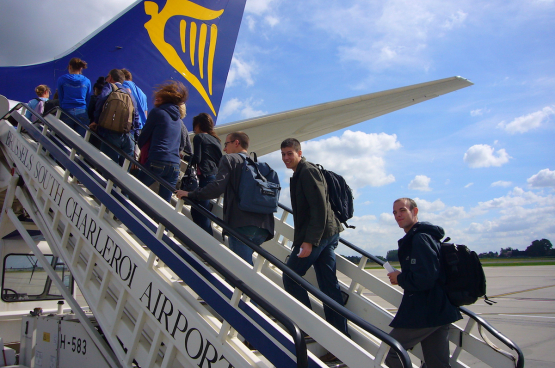 En 2012, l’Association européenne des compagnies aériennes a estimé que Ryanair a bénéficié en Europe de 800 millions d’euros d’aides diverses. (Photo PanaTomix, Flickr)