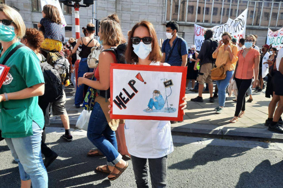 Photo La Santé en lutte