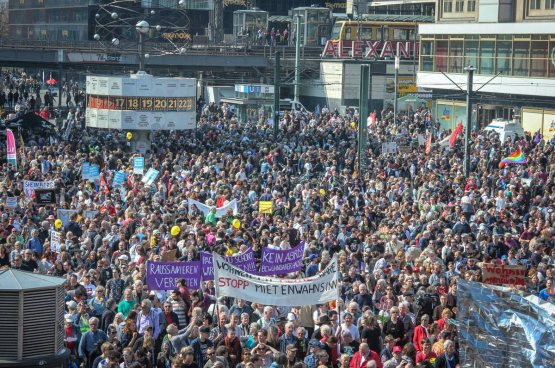 Manifestation géante à Berlin contre les « requins de la location » le 6 avril 2019. (Photo Umbruch Bildarchiv)