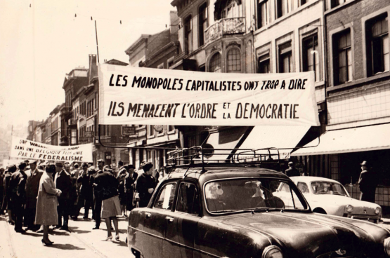 1er Mai 1961, Liège. (Photo CArCoB/Dacob)
