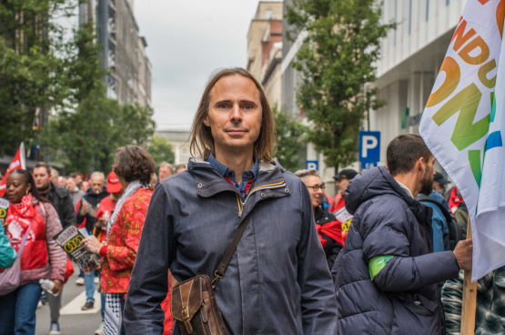 Benjamin Pestieau (Photo Solidaire, Sofia Touhami)