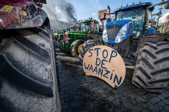 L’agriculture est l’un de nos secteurs les plus importants. Cela mériterait un débat impliquant beaucoup plus de personnes. (Photo ANP, Jonas Roosens)