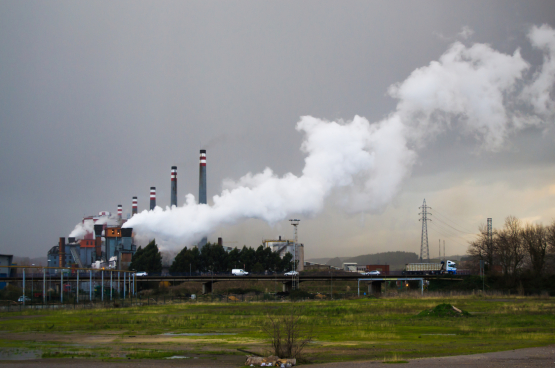 Usine d'ArcelorMittal à Avilés, dans les Asturies. (Photo Alberto Menendez Cervero)