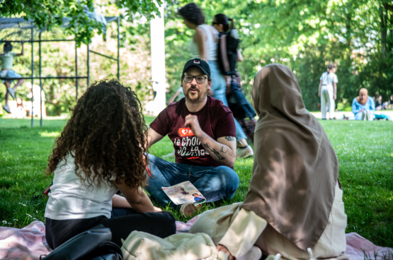 La convivialité et la camaraderie sont nécessaires à la réussite d'un groupe de base. (Photo Solidaire, Bruno Bauwens)