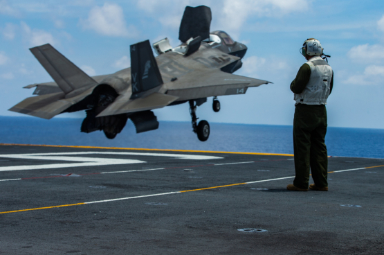 Obama avait déjà appelé l’Europe à assurer elle-même sa sécurité militaire. En effet, les États-Unis ont déjà déplacé leur attention militaire vers l’Asie et ne peuvent pas se concentrer sur plusieurs fronts à la fois. (Photo U.S. Pacific Fleet)