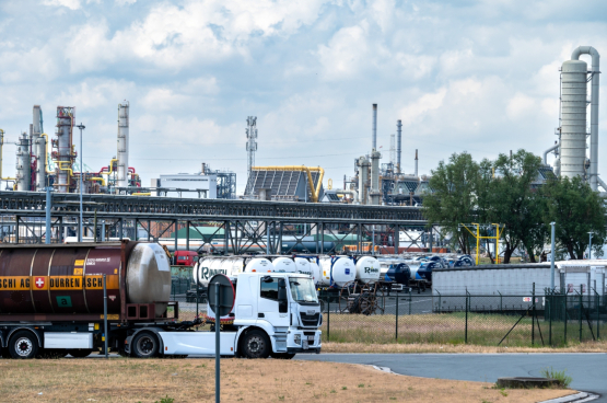 Site de BASF à Anvers.  (Photo Werner Lerooy)
